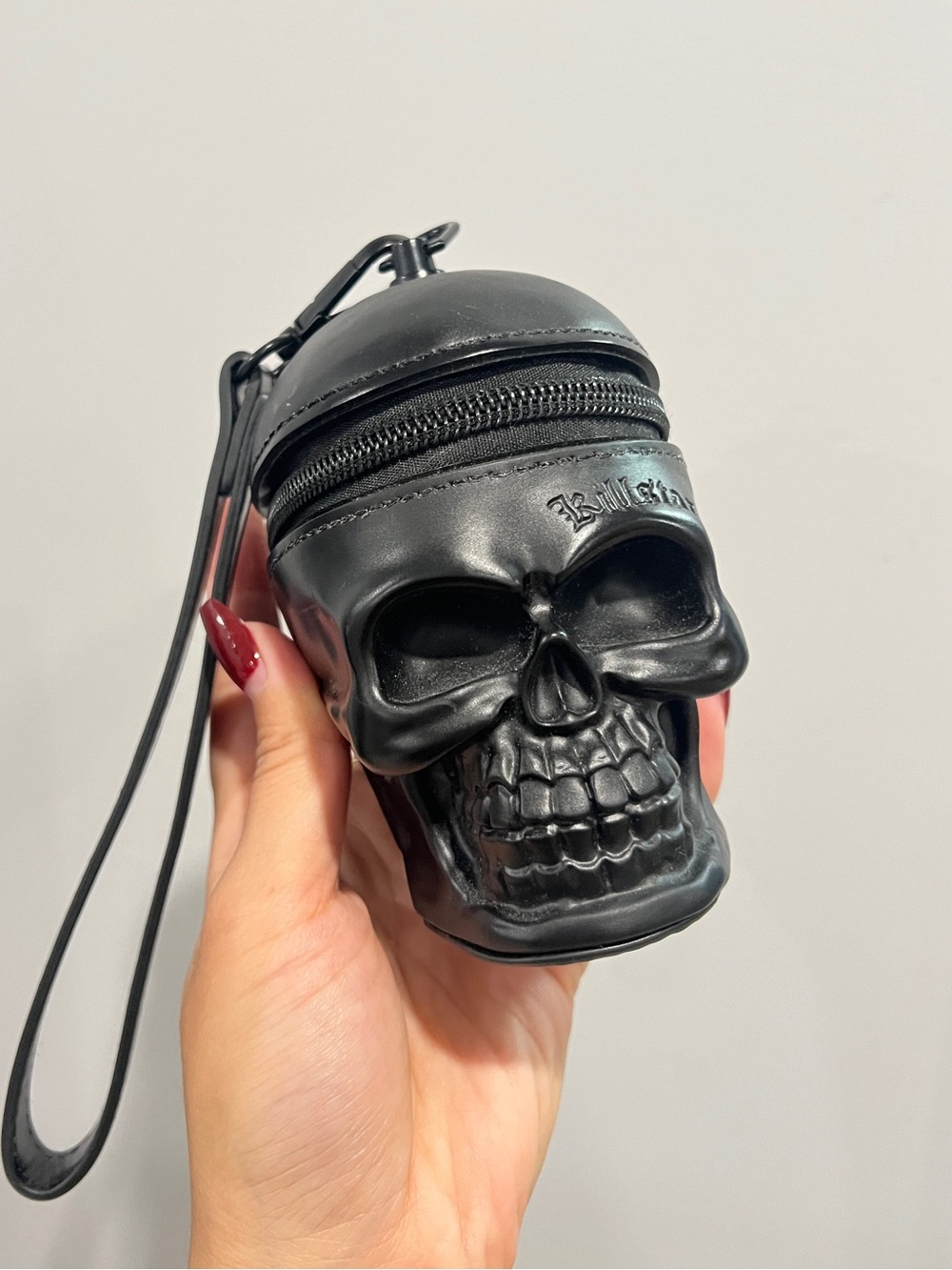 KillStar Skull Wristlet Coin Pouch - Black